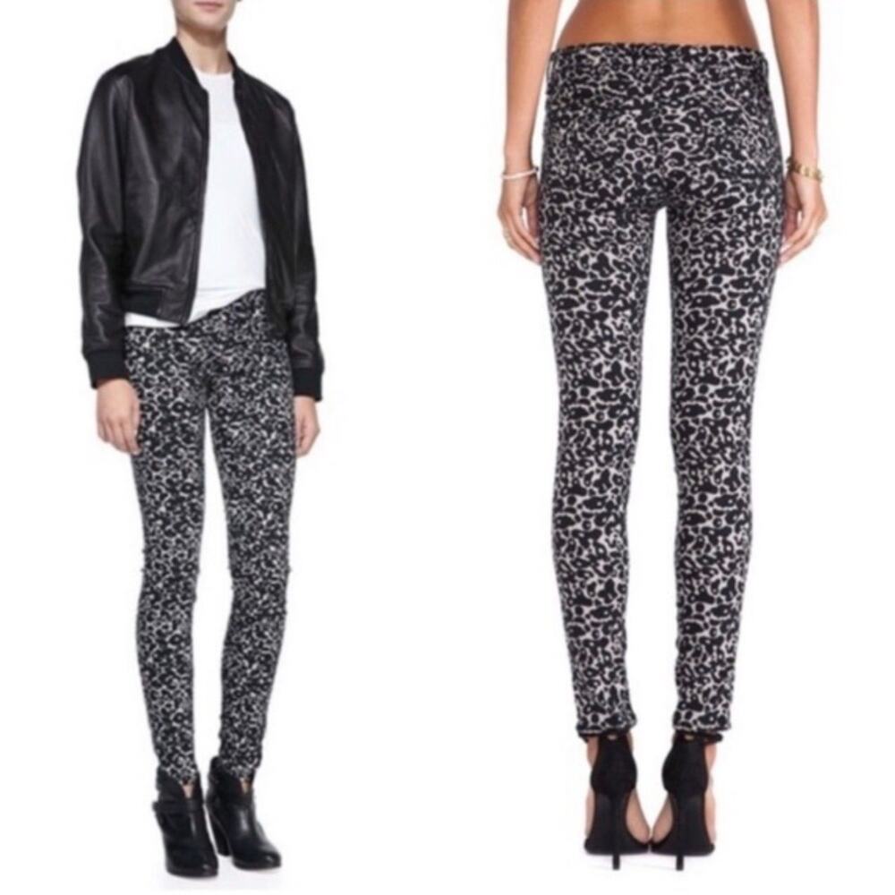 Rag & Bone Skinny Jeans Animal Print